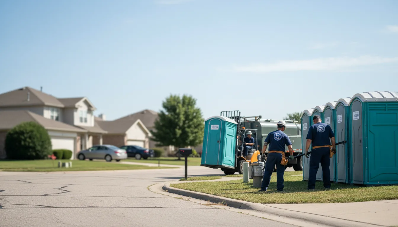 Porta Potty Rental in Hutchinson, PA near me